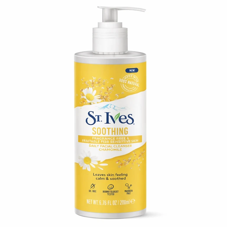 St. Ives Soothing Daily Facial Cleanser Chamomile 200 ml (6.7 fl oz)